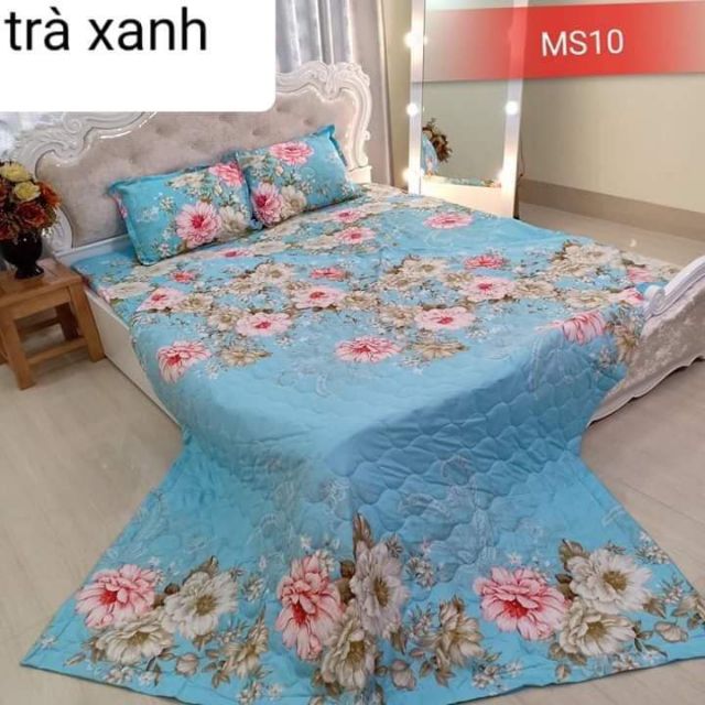 Bộ  ga  5 món  mẫu  (trà  xanh)