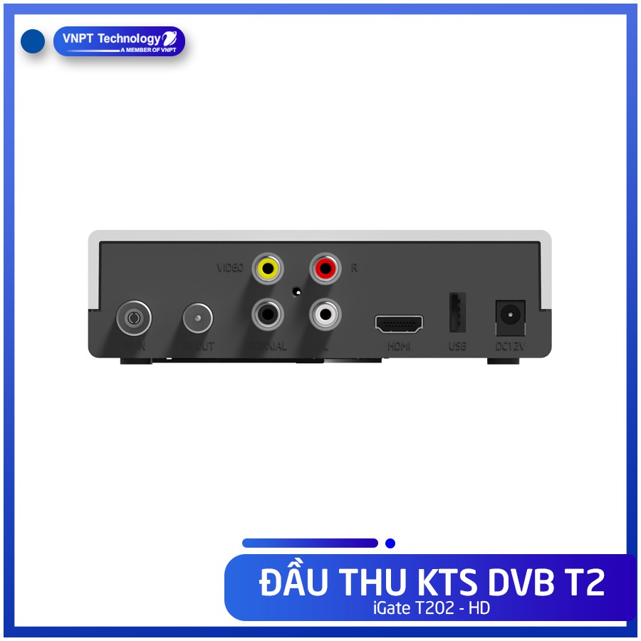 Đầu thu truyền hình KTS mặt đất DVB-T2 iGate T202HD