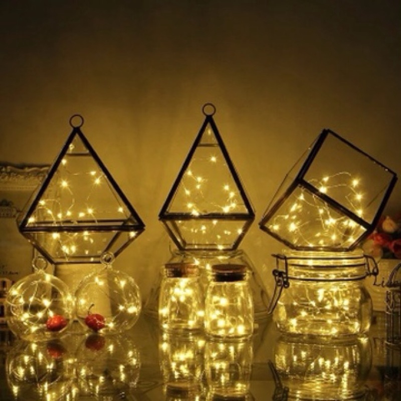 Dây Đèn Led 100 Bóng Dài 10M Dùng Trang Trí Đa Năng