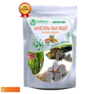 Củ nghệ đen thái lát khô 1kg