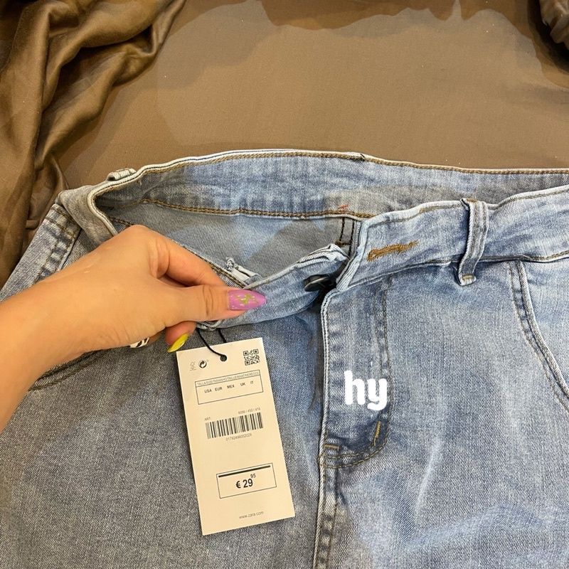 CHÂN VÁY JEANS ZR CÓ QUẦN TRONG | BigBuy360 - bigbuy360.vn