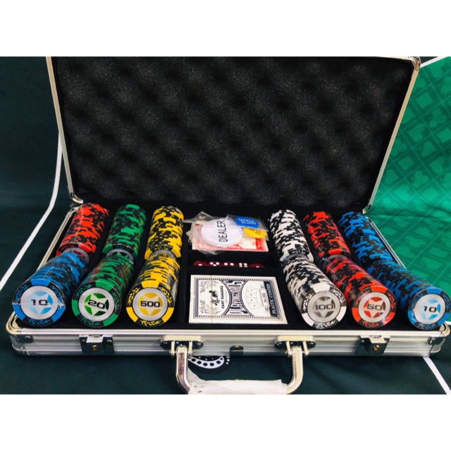 Bộ Phỉnh Poker Wsops Stats 300 Chip Hàng Cao Cấp