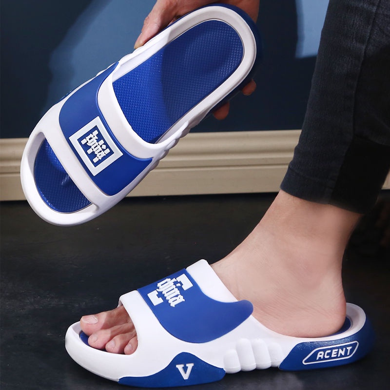 Dép Quai Ngang Đế Dày Chống Trượt Phong Cách Thể Thao Thời Trang Mùa Hè Cho Nam