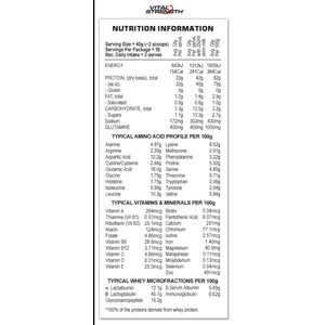 100% Premium Whey Protein Blend Chuẩn Nội Địa Úc có bill - VitalStrength Launch Whey Protein 1kg 2kg 3kg đủ mùidễ uống