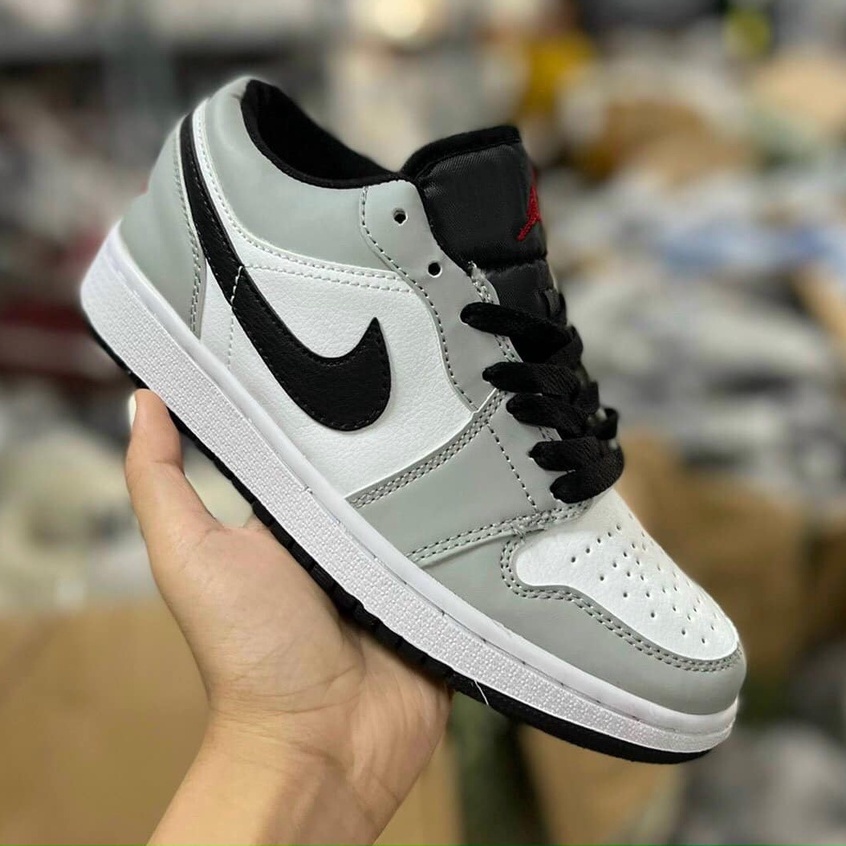 Giày Jordan 1 low smoke grey xám cổ thấp bản cao cấp 1-1 trung full phụ kiện