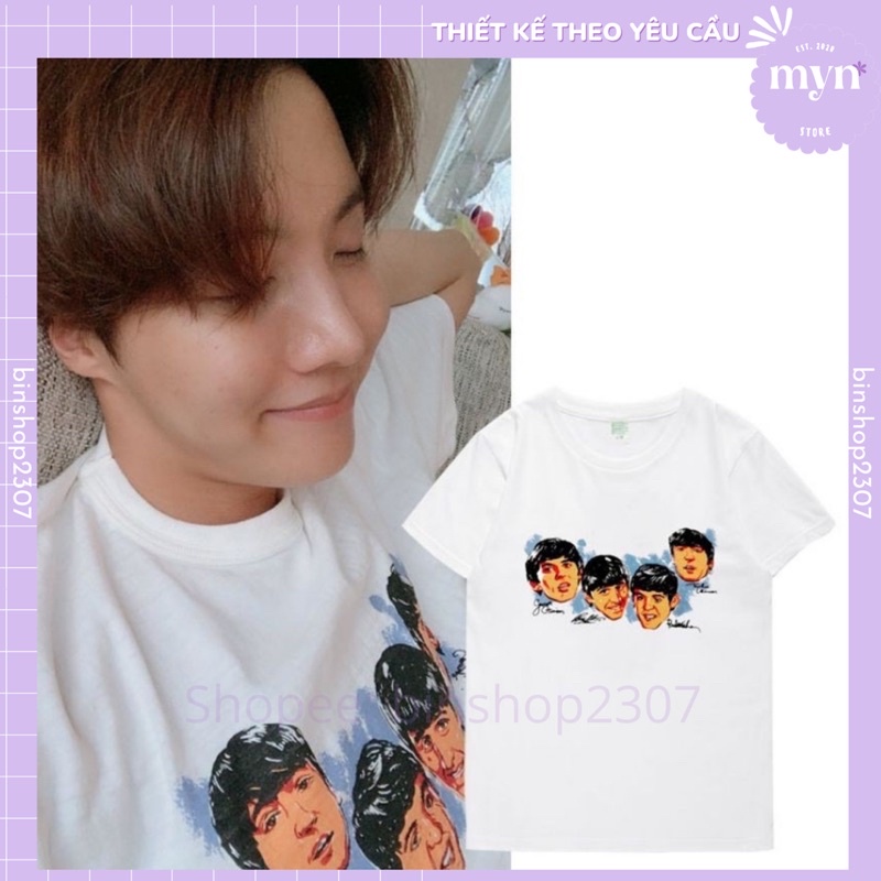 Áo Thun Tay Lửng Giống J-Hope BTS, Áo Phông Cheap Moment J-Hope