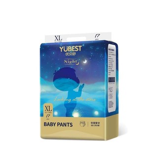 Bỉm dán/quần YUBEST NIGHT S80, M76,L72, XL68, XXL64 miếng