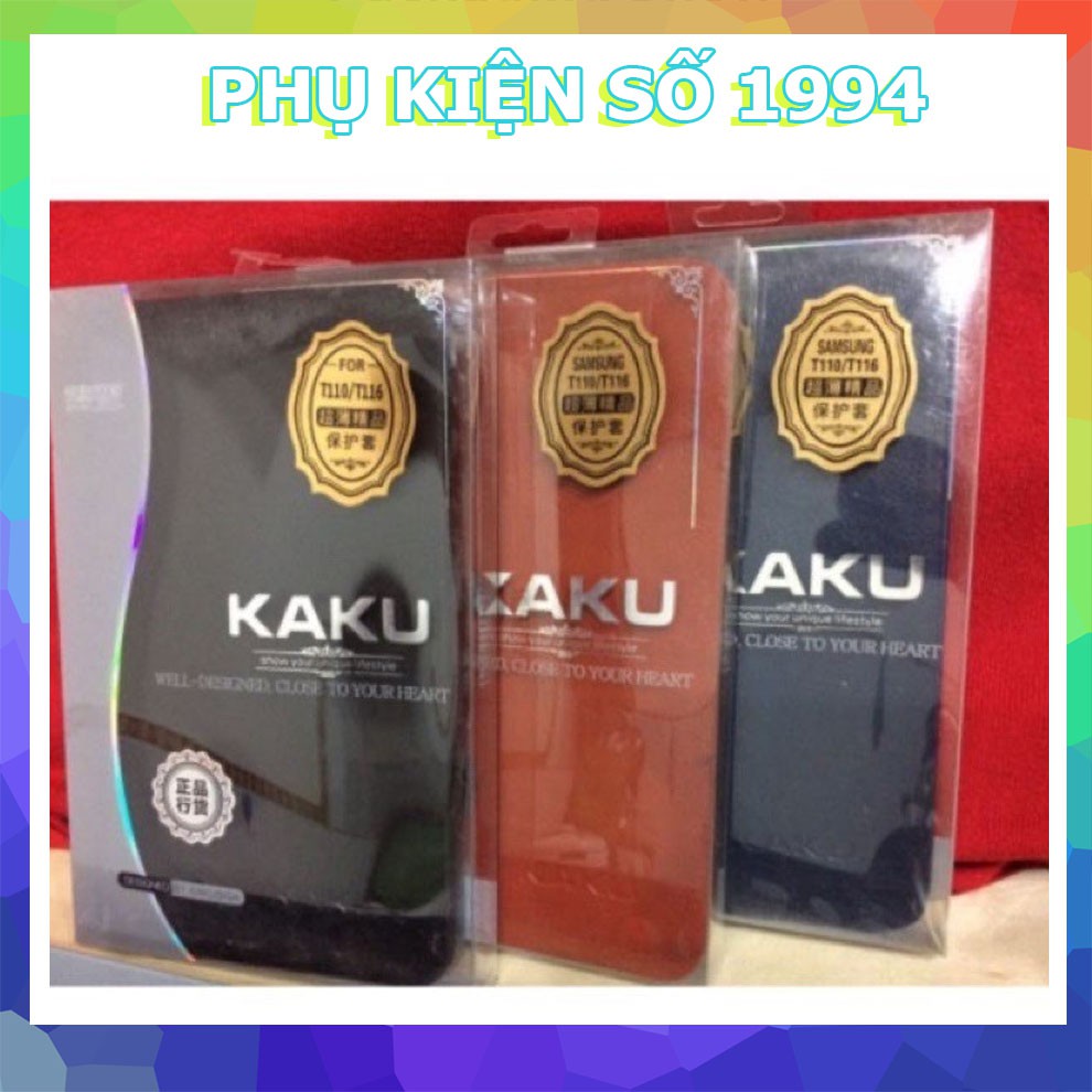 Bao da Kaku cho samsung T110/ T111/t116 Galaxy Tab 3 lite/ tab 3V