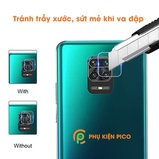 Dán màn hình Xiaomi Redmi Note 9 Pro và mặt lưng Redmi Note 9 Pro và dán camera Redmi Note 9 Pro - Combo3