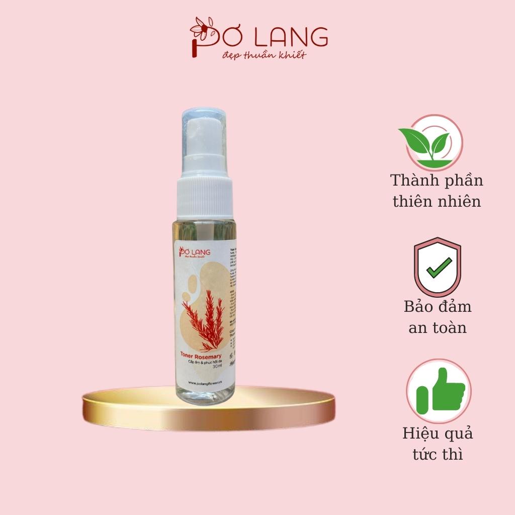 Toner Pơ Lang chiết suất từ thiên nhiên dưỡng ẩm làm sạch da nhẹ nhàng 30ml