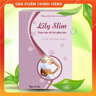 Giảm cân lily slim, thuốc giảm cân lily slim dành cho cơ địa khó giảm, lờn thuốc