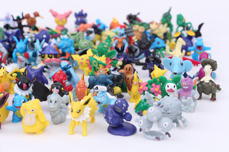 Different Styles Pokemon Figures Model Collection Pokémon Pikachu Anime Figure Toys Dolls Child Birthday Gift