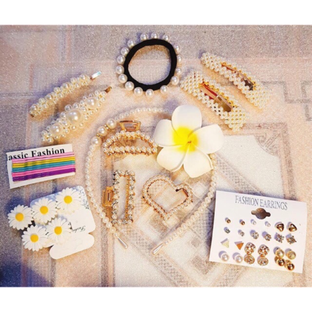 Set 25 món kẹp xinh xắn