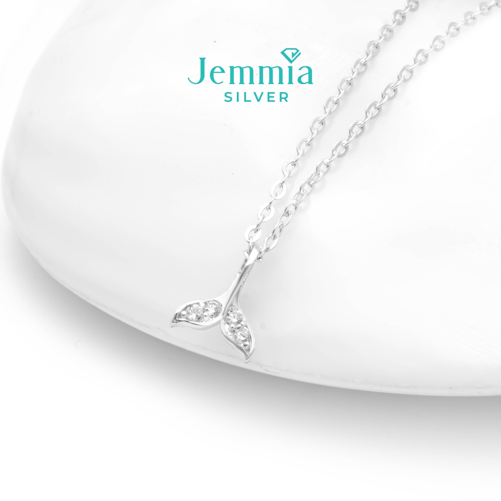 Dây chuyền bạc nữ Jemmia đuôi cá - JM4082