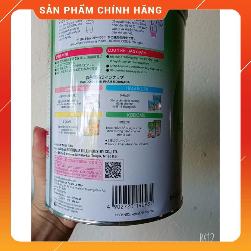 Thanh lý Sữa bột Morigana số 3 Hương Vani , hộp thiếc 850g đã tách đai đổi quà hạn sử dụng thang 12/2021