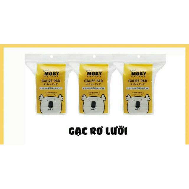 Gạc rơ lưỡi - made in Thailand