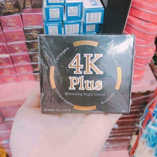 Kem dưỡng trắng da ban đêm 4K plus