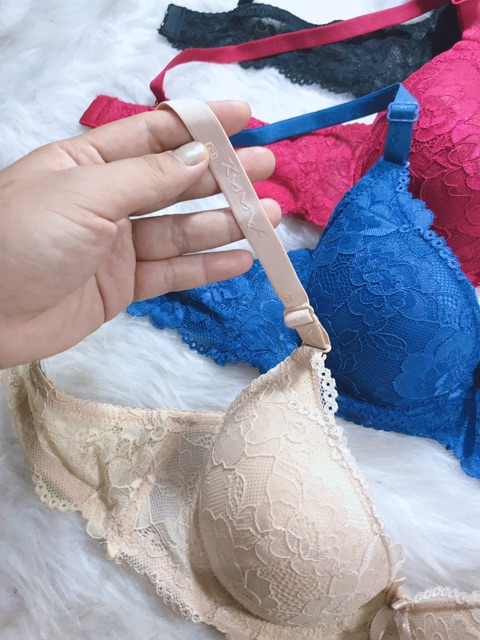 Áo lót Anny 5516 Thái Lan - áo có gọng, ren mềm, đệm vừa siêu xinh