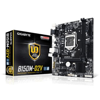 Bo mạch chủ Gigabyte GA-B150M-D2V - Chipset Intel B150, Socket LGA1151, VGA