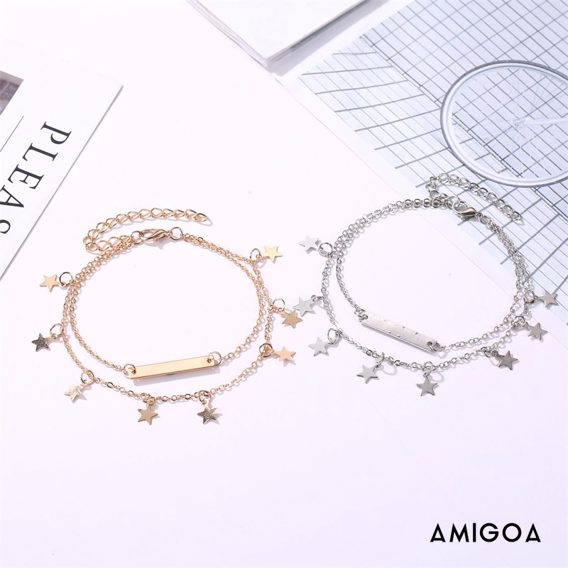 Lắc Chân Họa Tiết Ngôi Sao Thời Trang | BigBuy360 - bigbuy360.vn