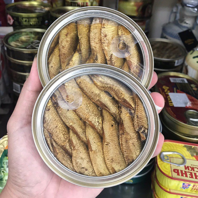 Cá trích Baltic ngâm dầu 160g
