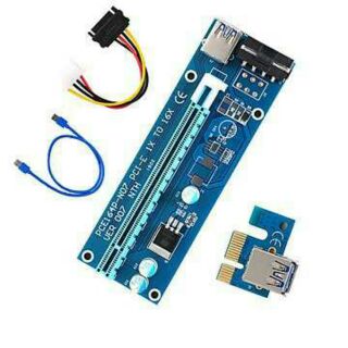 Dây Riser pci express 1x to 16x - USB 3.0 V6.0