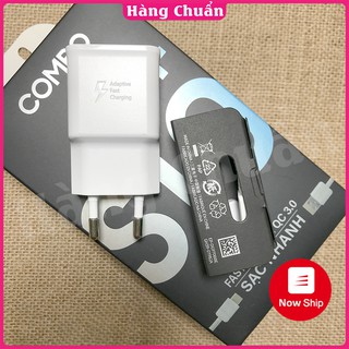 Hàng Chuẩn - Bộ sạc điện thoại sạc nhanh Samsung s10 bản có box Củ sạc 15w Cáp sạc type C
