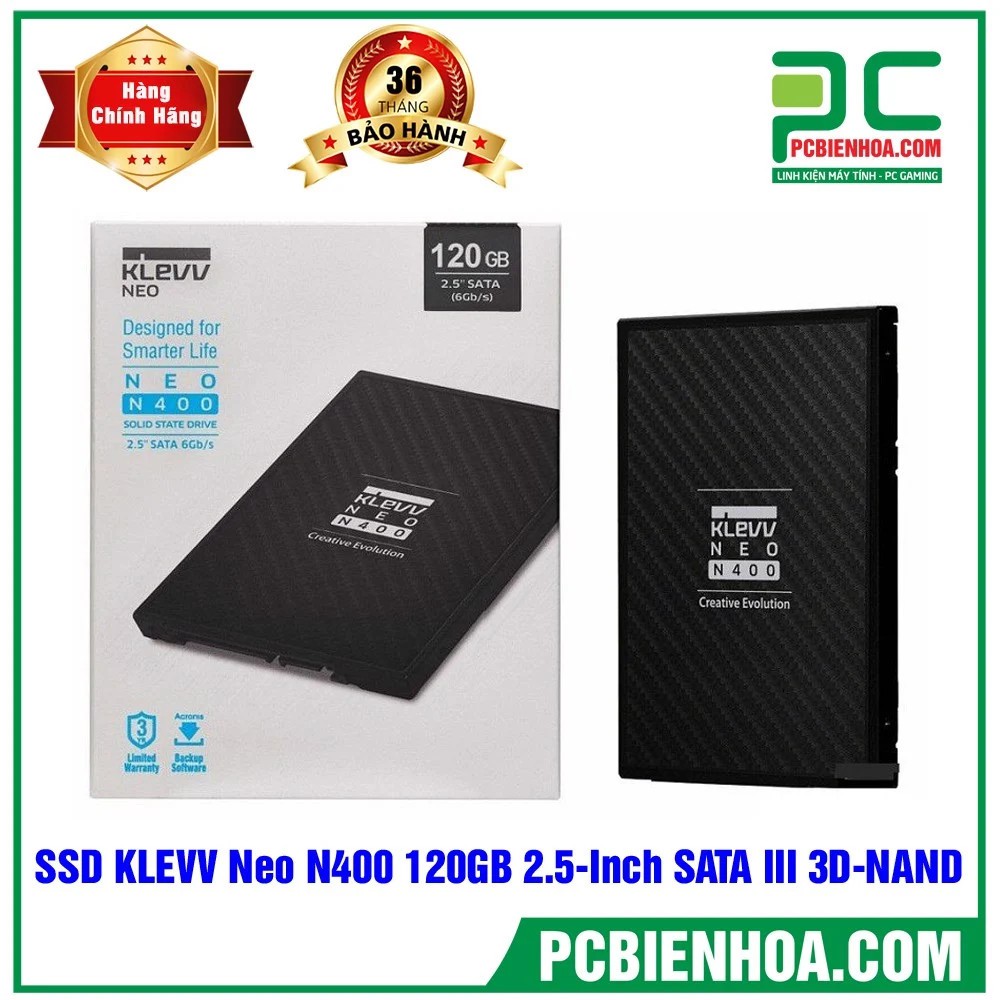 SSD KLEVV NEO N400 120GB 2.5INCH SATA III 3DNAND