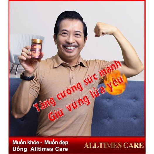 Viên uống tăng cường sinh lực nam giới Alltimes Care Kangaroo Plus Nhập khẩu 100% từ Úc Hộp 100 viên