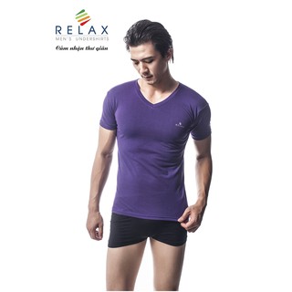 Áo thun tay ngắn cổ tim Relax RTKA015