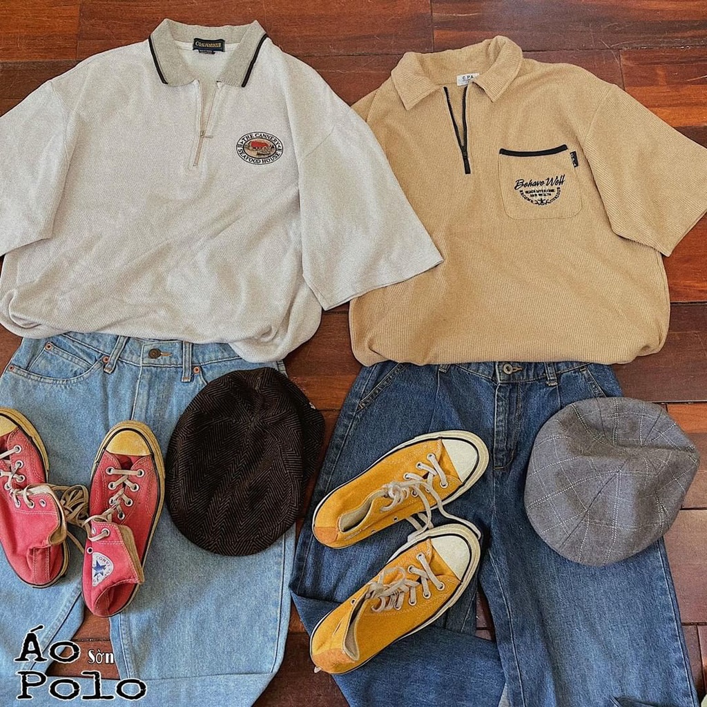Áo Polo Nam Nữ 2Hand, Áo Phông Polo Cổ Bẻ Secondhand Chọn Mẫu Qua Ảnh Hàng Tuyển Chọn Giá Rẻ