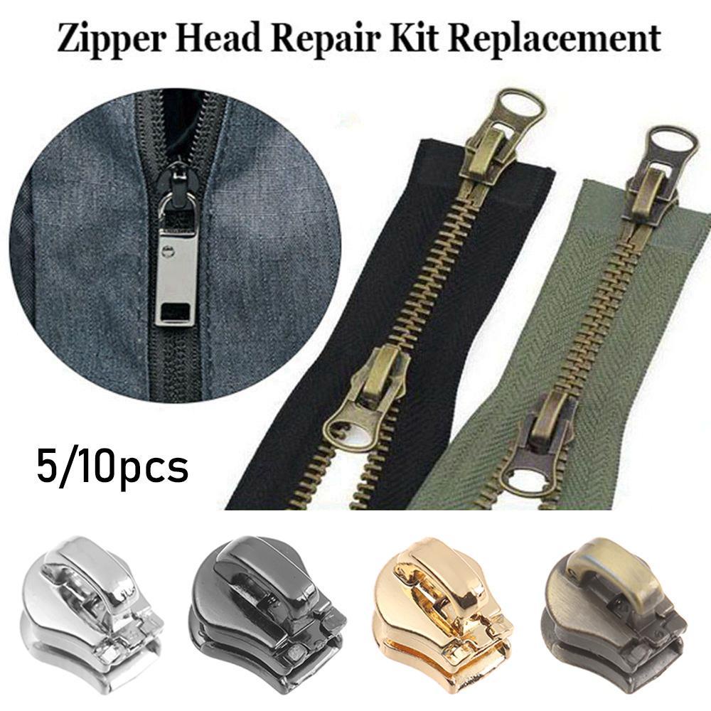 Set 5 / 10 Khóa Kéo Đồng 4 Màu Thay Thế Dành Cho May Vá