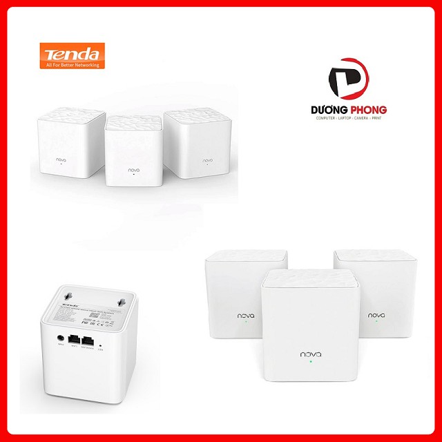 Bộ phát Tenda Nova NW3 (1 Pack) - BH36 Tháng chính hãng | BigBuy360 - bigbuy360.vn