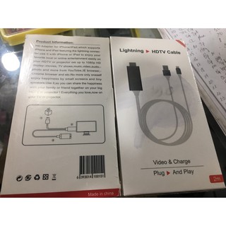 Cáp HDMI Cho Iphone/Ipad Lên Tivi