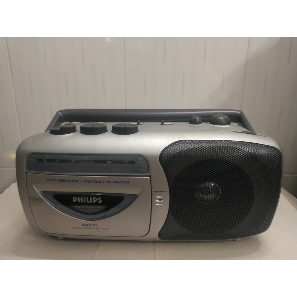 Radio cassette Philips AQ4150/11S đồ cũ nghe ok 100%