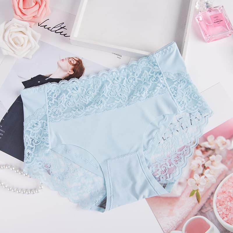 Quần lót su ren cạp cao mềm mịn quần chip đúc su from to kháng khuẩn | BigBuy360 - bigbuy360.vn