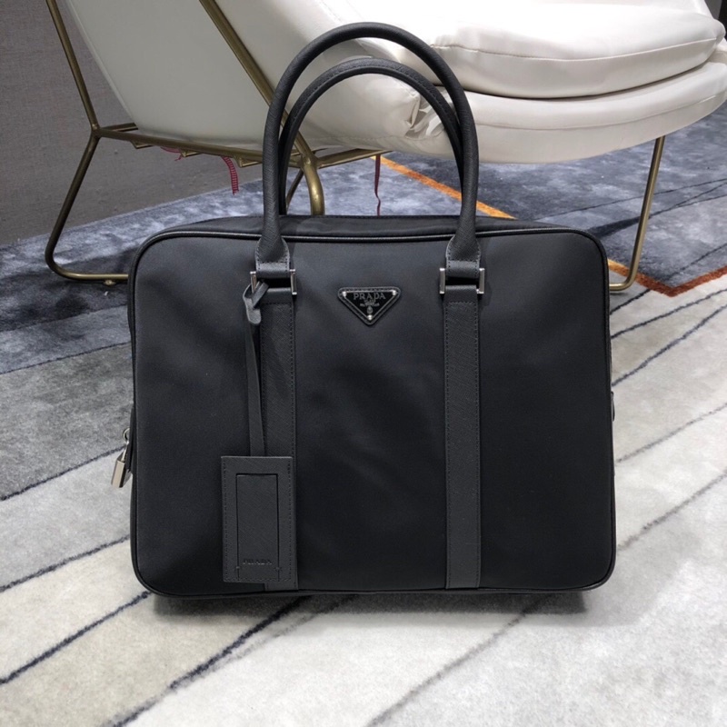 túi cặp nam công sở vải dù chống thấm nước prada
