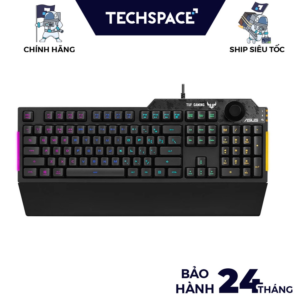 Bàn Phím Gaming Asus TUF K1 (Hàng chính hãng) -Bảo hành 24 tháng