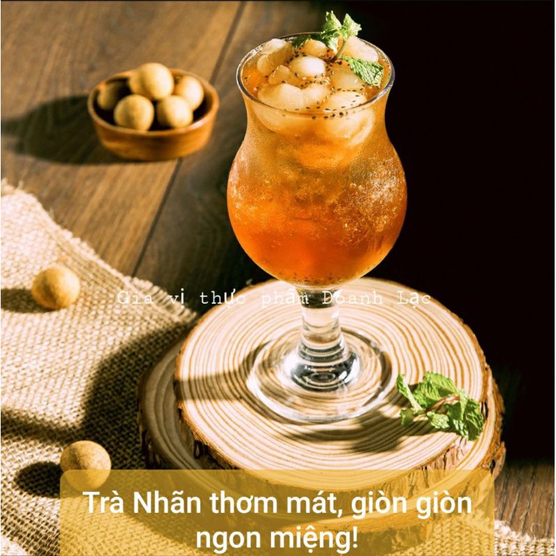 Nhãn lồng ngâm nước đường / nhãn lon Bitraco 565gr👍Trái giòn, dày, ngọt thanh🍨Topping trà sữa, cocktail