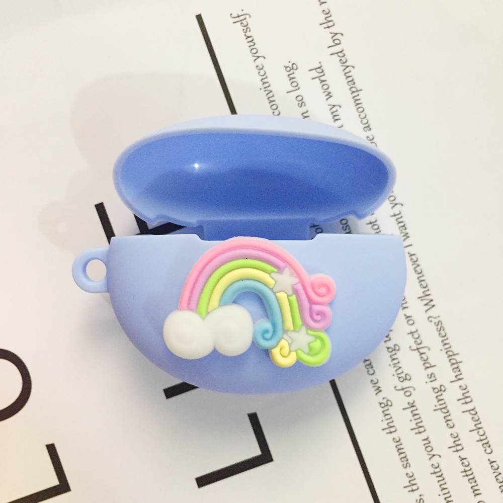 Vỏ Bảo Vệ Hộp Sạc Tai Nghe Xiaomi redmi Buds 3 lite redmi buds3 lite Bằng Silicon Họa Tiết Hoạt Hình Dễ Thương