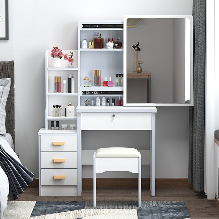 Bàn trang điểm kèm ghế cao cấp Bàn phấn hiện đại sang trọng BAH030 | BigBuy360 - bigbuy360.vn