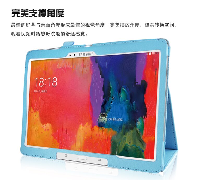 Vỏ bảo vệ Samsung Galaxy Tab S T800 T805 10.5 inch Ốp lưng PU Leather case | BigBuy360 - bigbuy360.vn