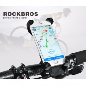 Rockbros Giá Đỡ Điện Thoại Xoay 360 Độ Trên Xe Đạp 2 - Ph-666 Đen