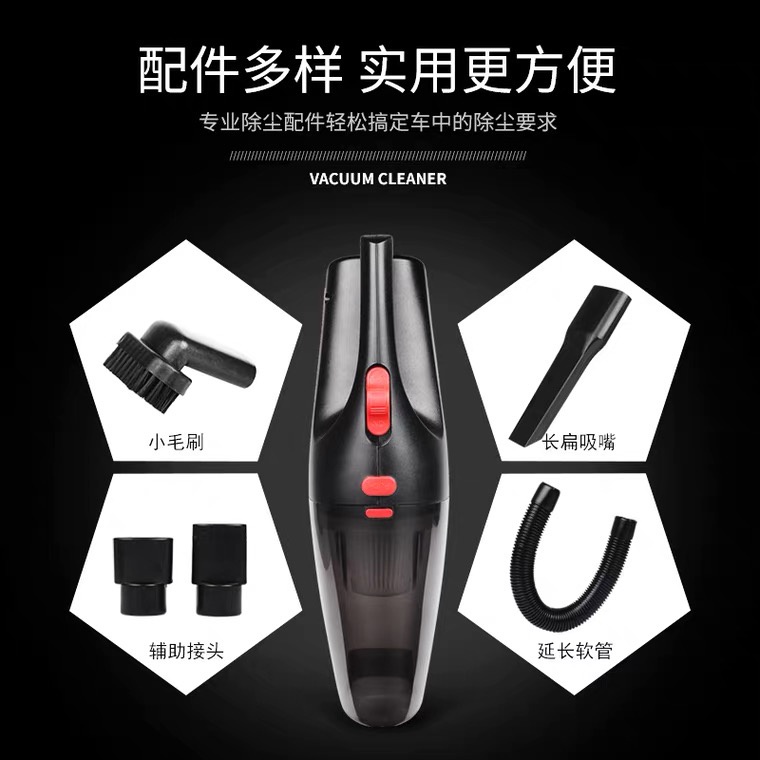 Máy mini hút bụi cầm tay máy hút bụi ôto nhiều đầu hút tháo lắp tiện dụng,