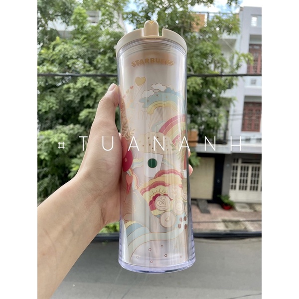 Bình Nhựa Starbucks Joy Of Conection 20Oz