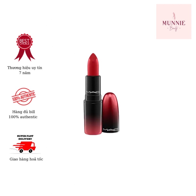 [Bill MAC Cosmetics USA] Son thỏi lì MAC Love Me Lipstick