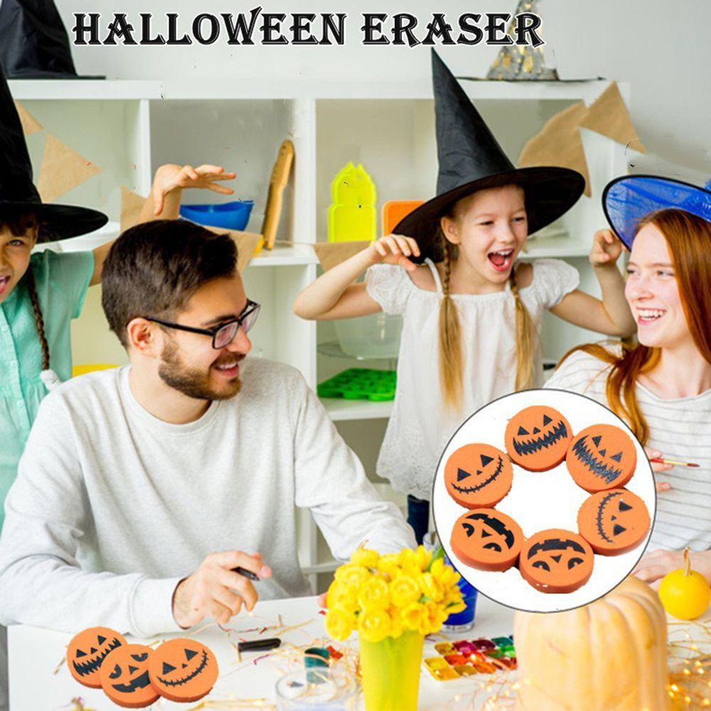 Lloyd Cục Tẩy Bút Chì Hình Bí Ngô Viền Mềm Không Cần Để Lại Bất Kỳ Trường Học Dùng Làm Quà Tặ