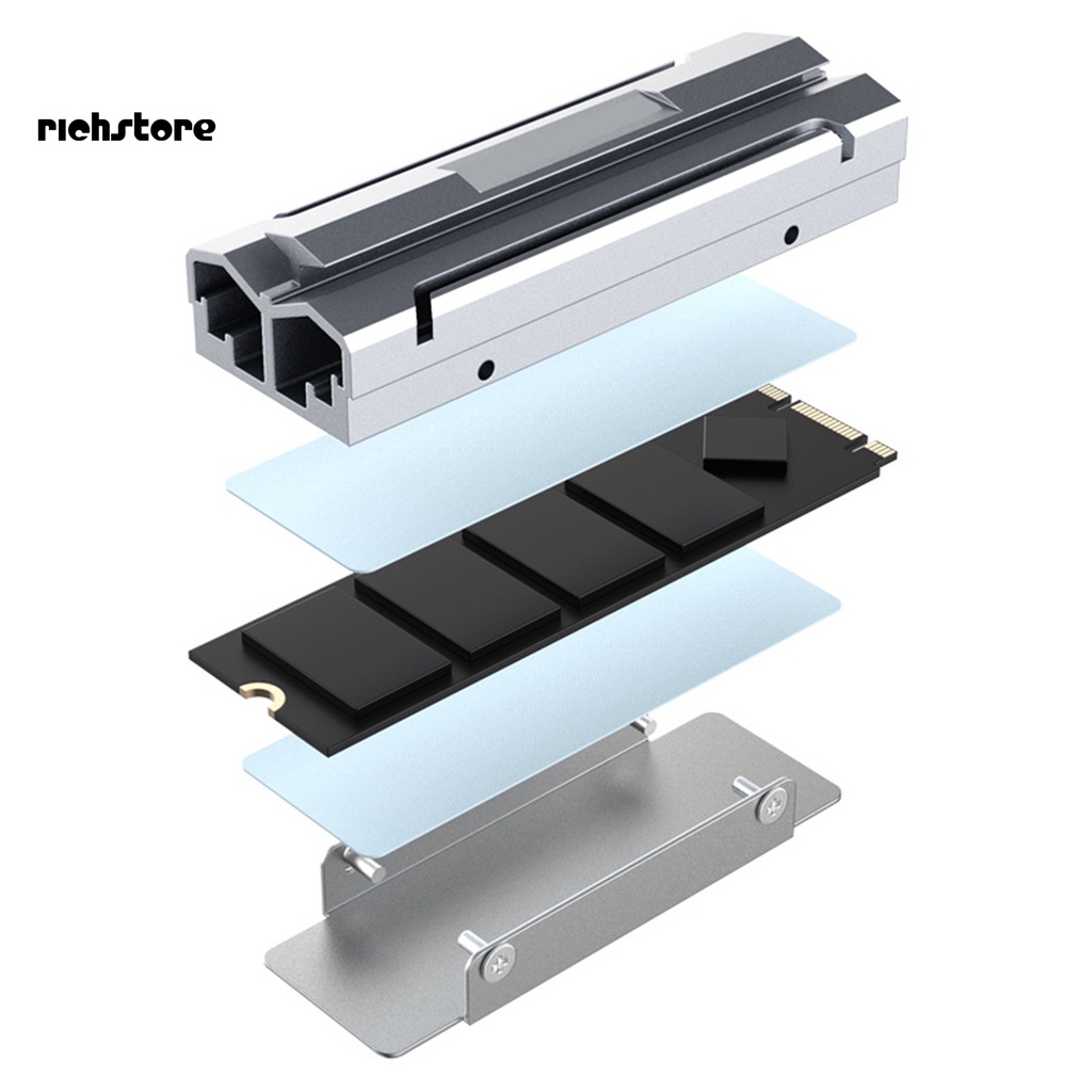 Bộ Tản Nhiệt Ổ Cứng SSD M.2 2280 Bằng Nhôm Cho Máy Tính | BigBuy360 - bigbuy360.vn