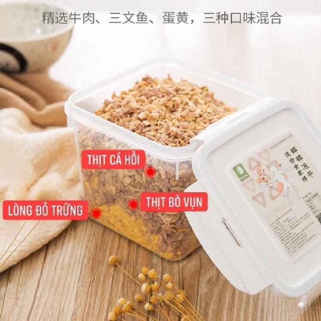 Bánh thưởng bổ sung dinh dưỡng cho thú cưng