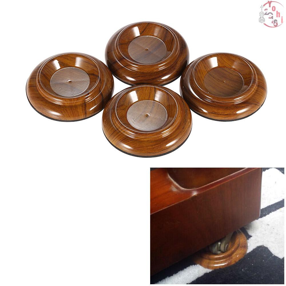 Set 4 bệ đỡ đàn piano chống sốc chống trượt bảo vệ sàn nhà tiện dụng